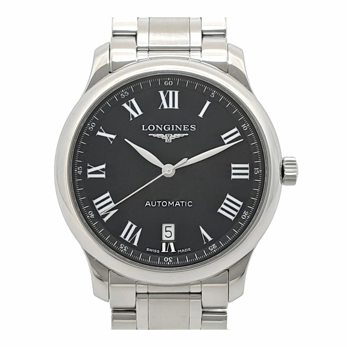 Longines Master Collection L2.628.4 Stainless Steel 39mm Black Dial 2023 #TSW760