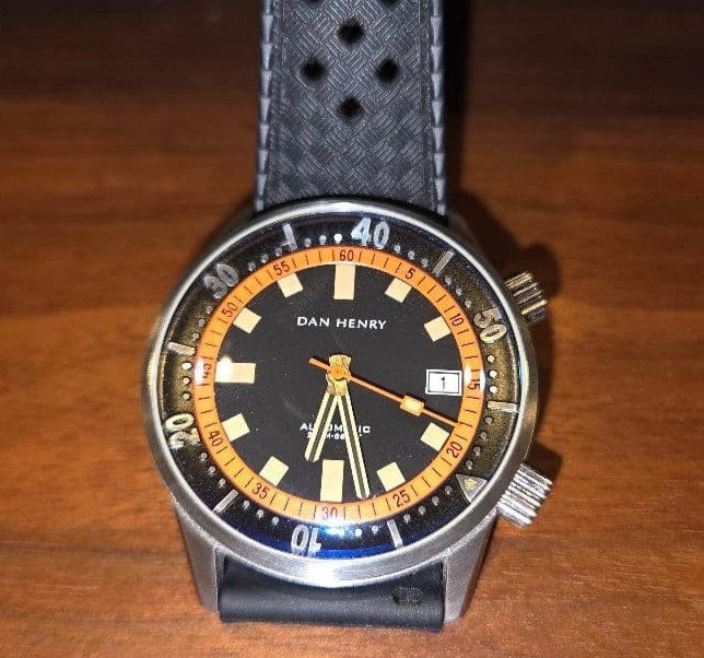 Dan Henry 1970 Automatic Men’s Diver’s Watch
