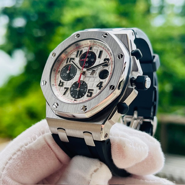 Audemars Piguet Royal Oak Offshore Panda 42mm Box & Papers 26170ST.OO.D101CR.02