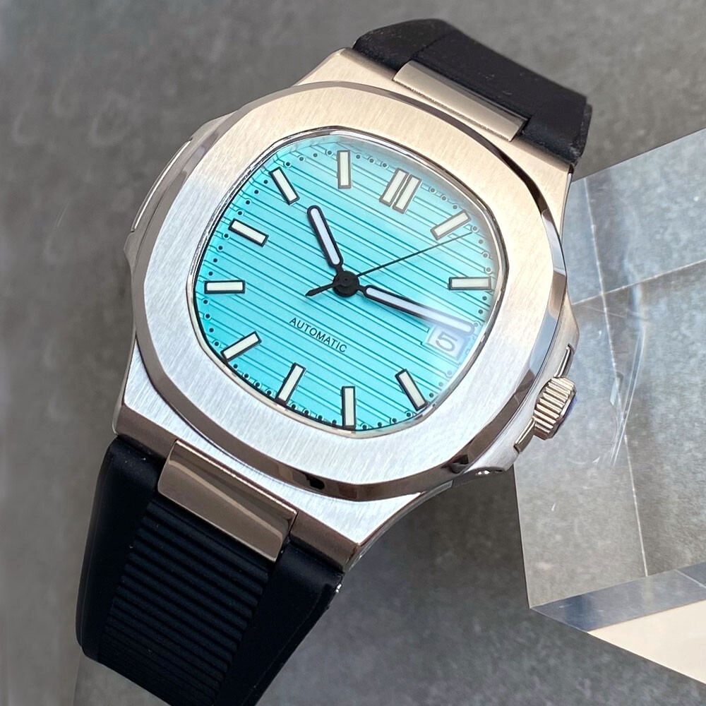 Tandorio 40mm Sapphire 20ATM Lume Automatic NH35A PT5000 Men Mechanical Watch