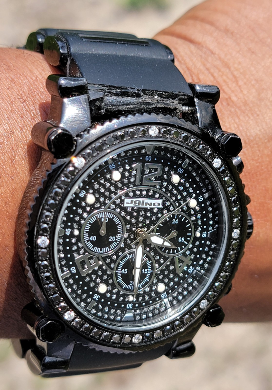 Jojino 2.25 CARATS Diamond Watch Joe Rodeo Benny Co Don