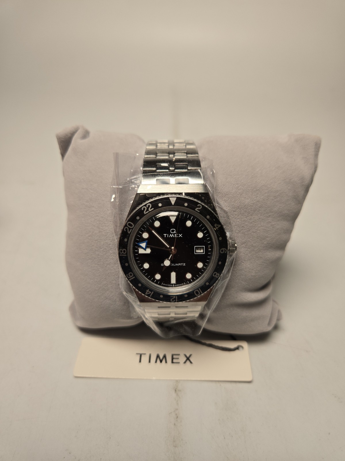 Timex Q Timex Quartz Black Dial Men’s Watch TW2V38100