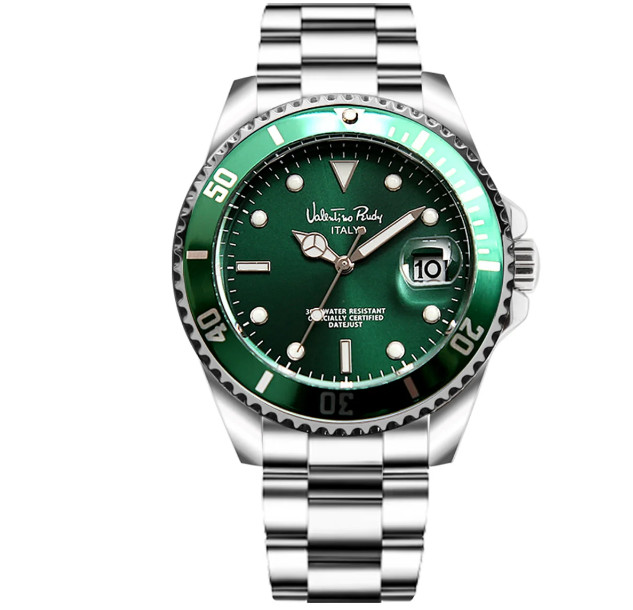 Valentino Rudy Men’s Metal Fashion VR206617B-GRWT watch