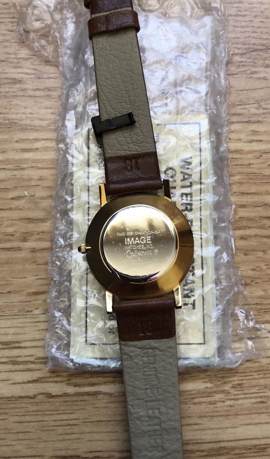 Image Watches Inc Tamarack Energy Partnership Wrist Watch Water Resistant Japan