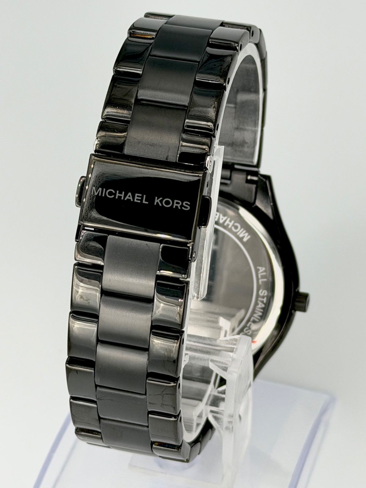 MICHAEL KORS Runway MK4734 Slim Blackout 42mm Unisex Watch