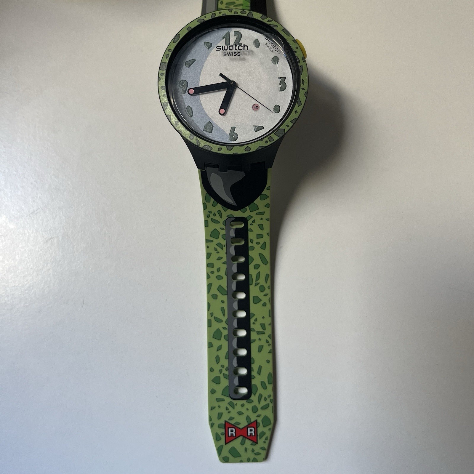 NEW & GENUINE Cell X Swatch Limited Edition Dragon Ball Z Wristwatch (SB01Z401)
