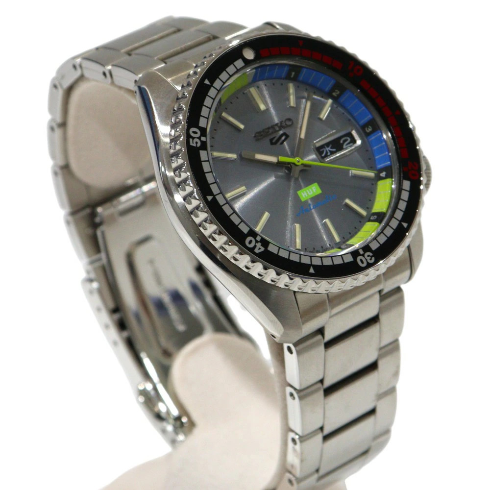 Seiko 5 Sports SBSA279 HUF Collaboration Automatic Day Date Used