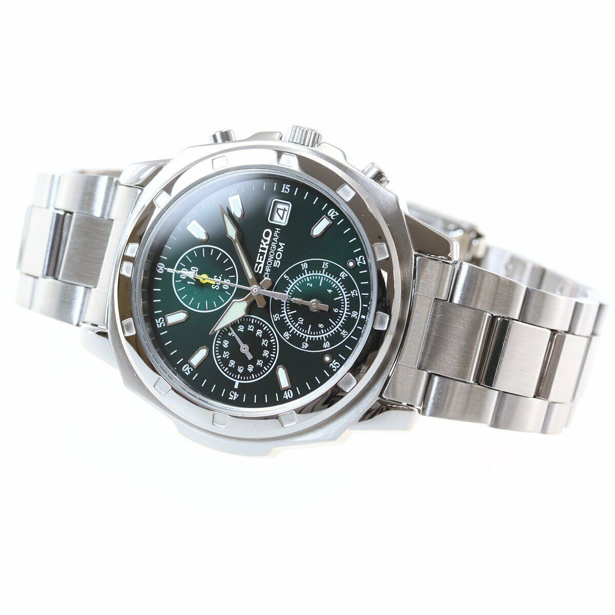 SEIKO Chronograph SND411PC SND411P1 Men’s Watch New