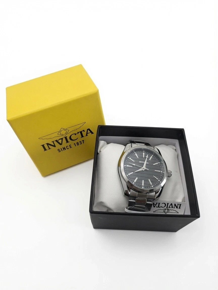 Invicta Men’s Celestial Hollis Mens Watch 42mm Steel with Gray Dial (69200)