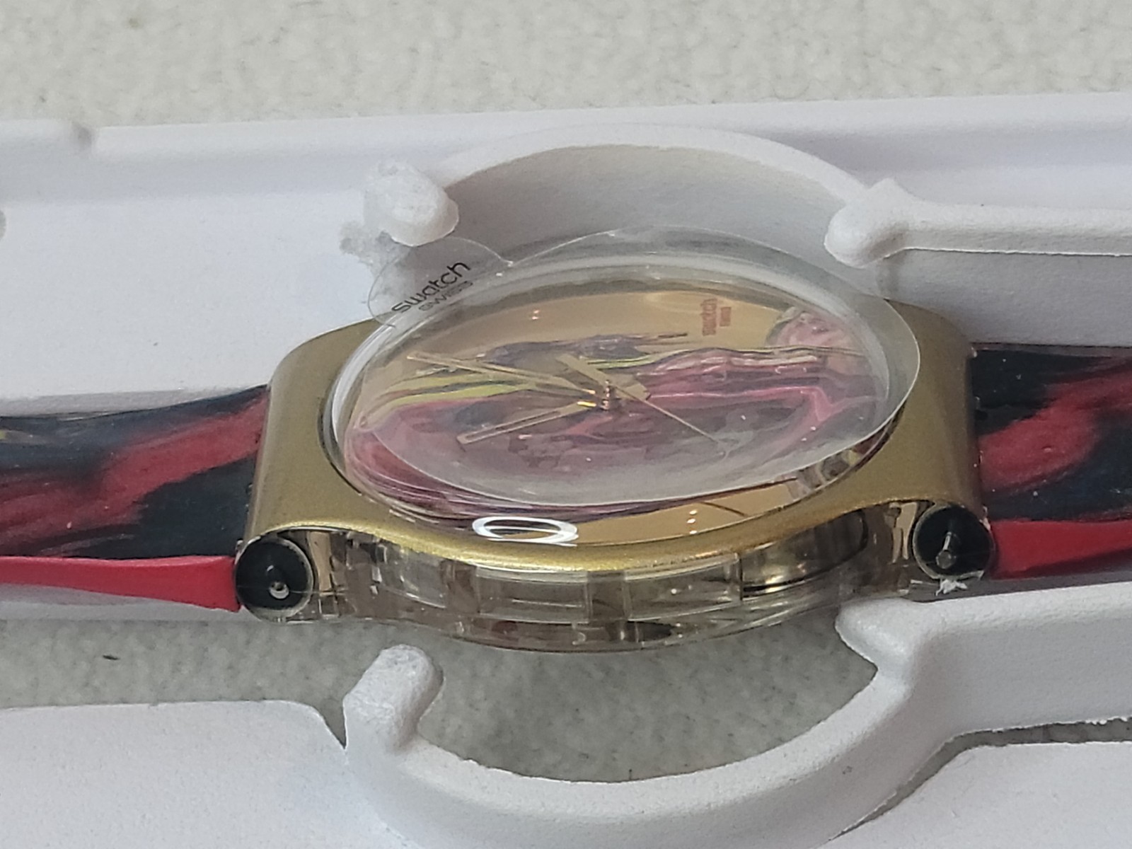 Swatch Originals, WE’REALLGONNADIE (FORRON), Swiss Made, Multicolor 42mm SUOZ115