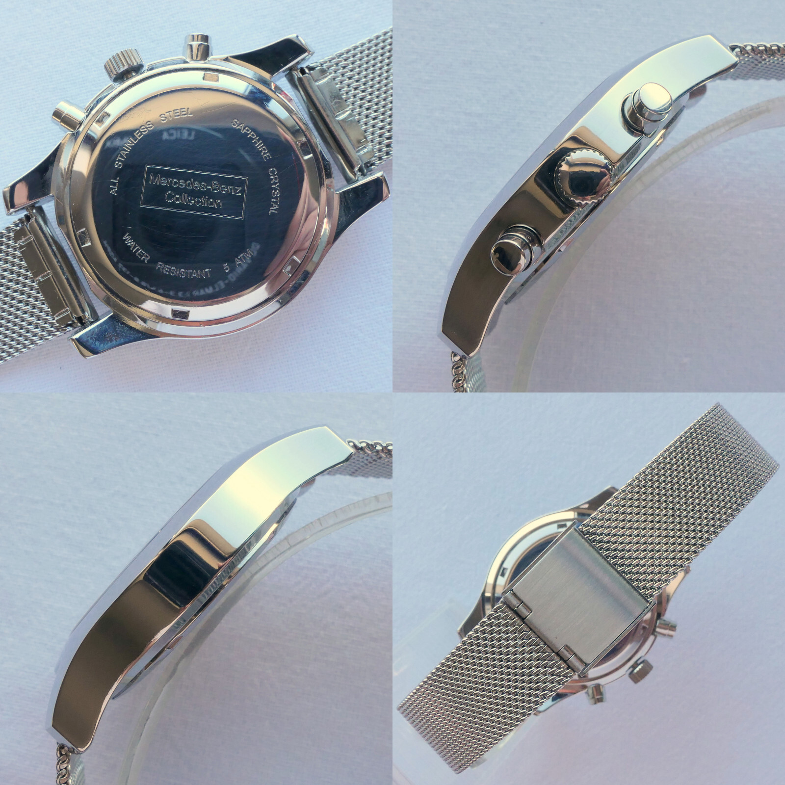 Mercedes Benz Classic Business Sport Accessory Swiss Luxury Chronograph Watch