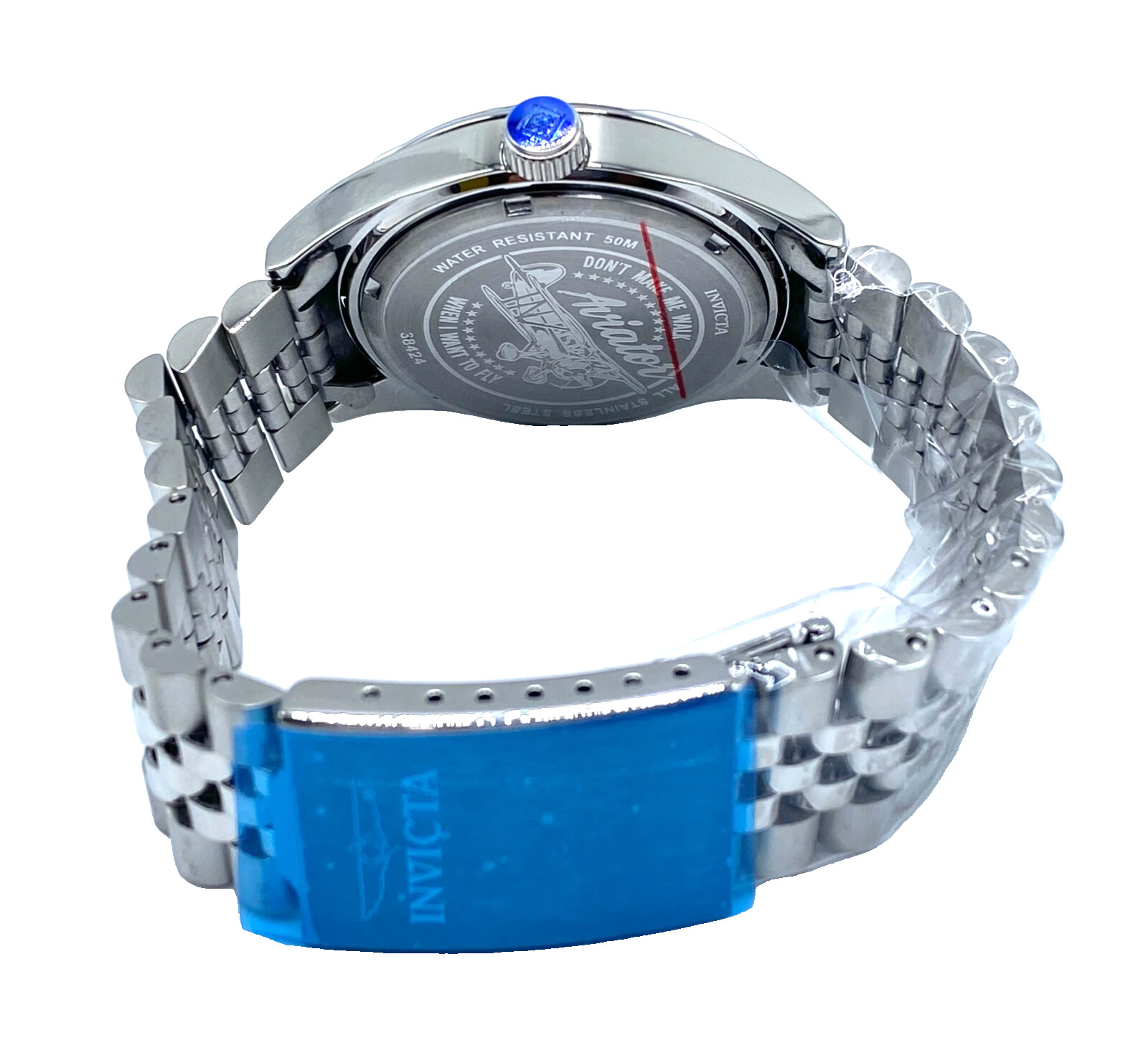NEW INVICTA WATCH PRO DIVER 38424 38MM PC32 QUARTZ 3 YEAR WARRANTY NO BOX