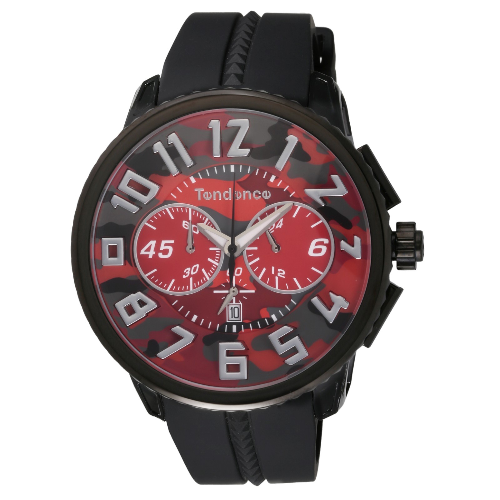 TENDENCE Watch TY046024-BK Quartz Stainlesssteal/Resin Men’s