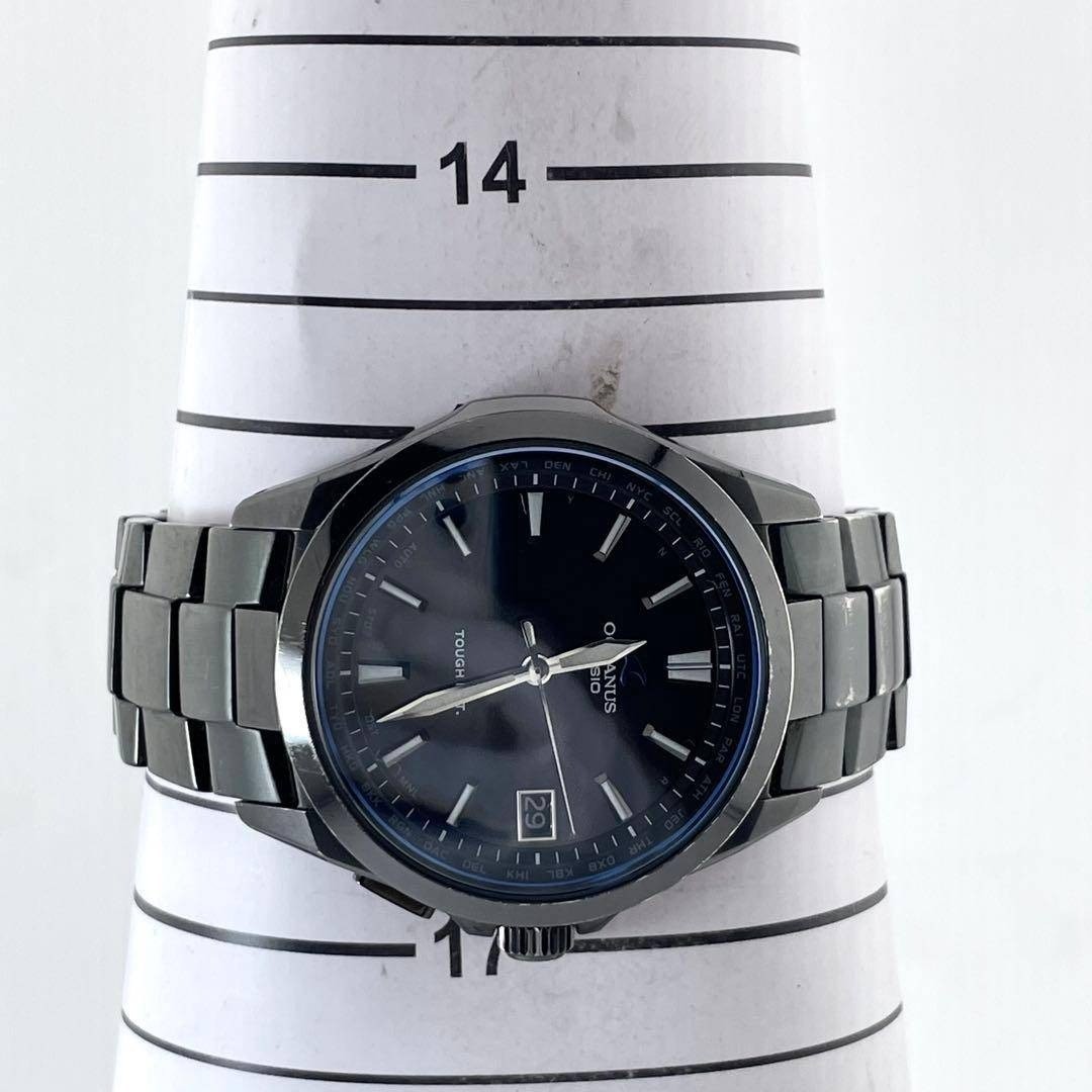 CASIO Oceanus OCW-S100B-1AJF Quartz World Time Watch 41.8mm