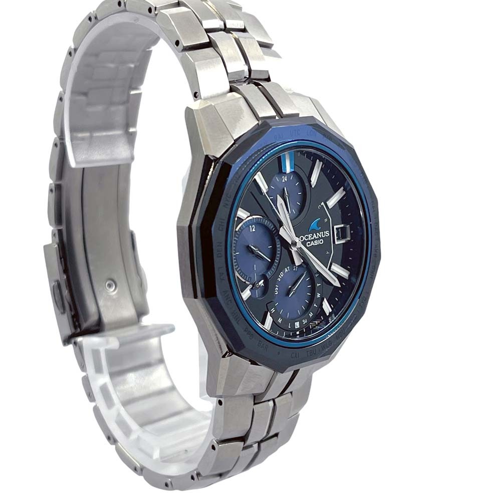 CASIO Oceanus Manta OCW-S6000-1AJF Black Men’s Used Watch #51020