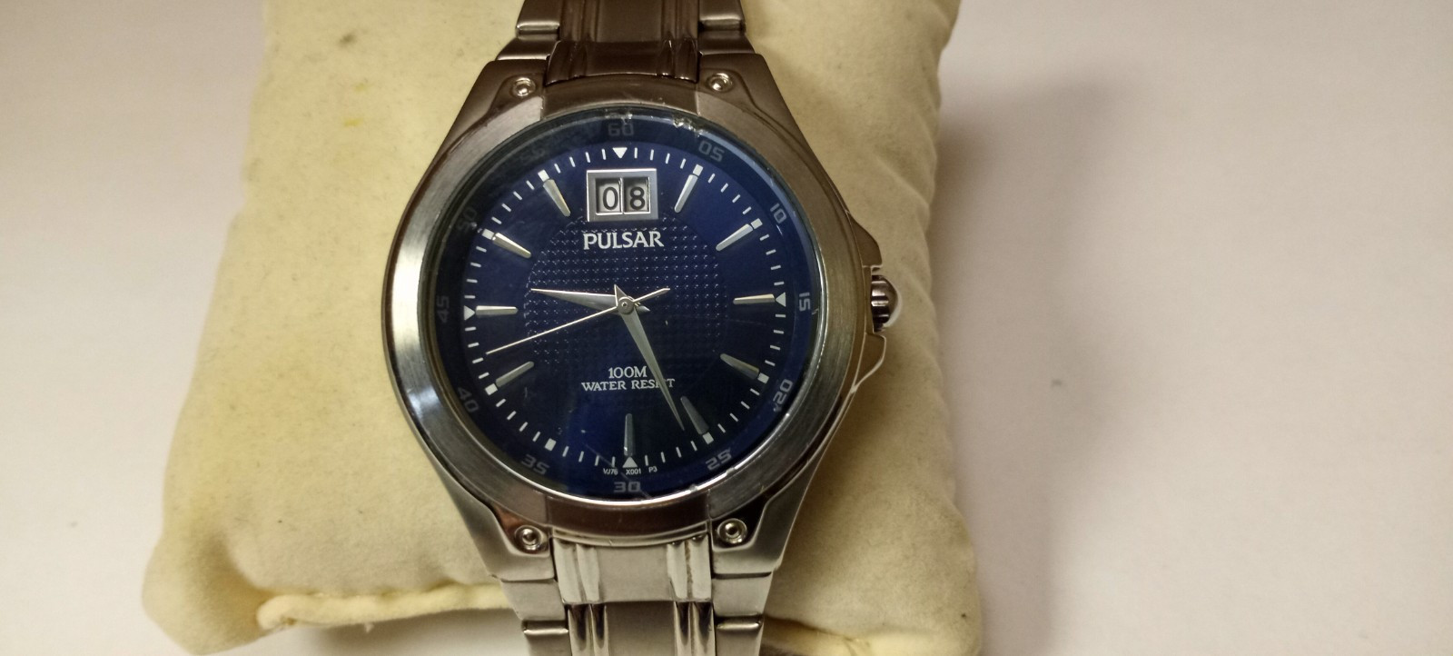 PULSAR VJ76-X001…MEN QUARTZ WATCH…WORKS…PLS READ
