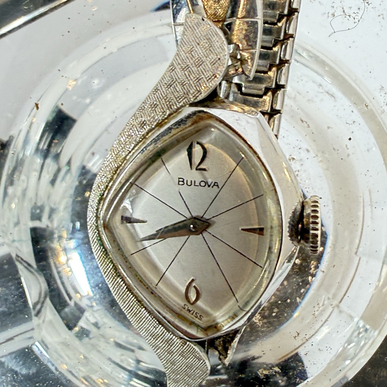 Vintage Bulova MCM Art Deco Mechanical 1965 M5 10K RGF Womens SWISS Watch