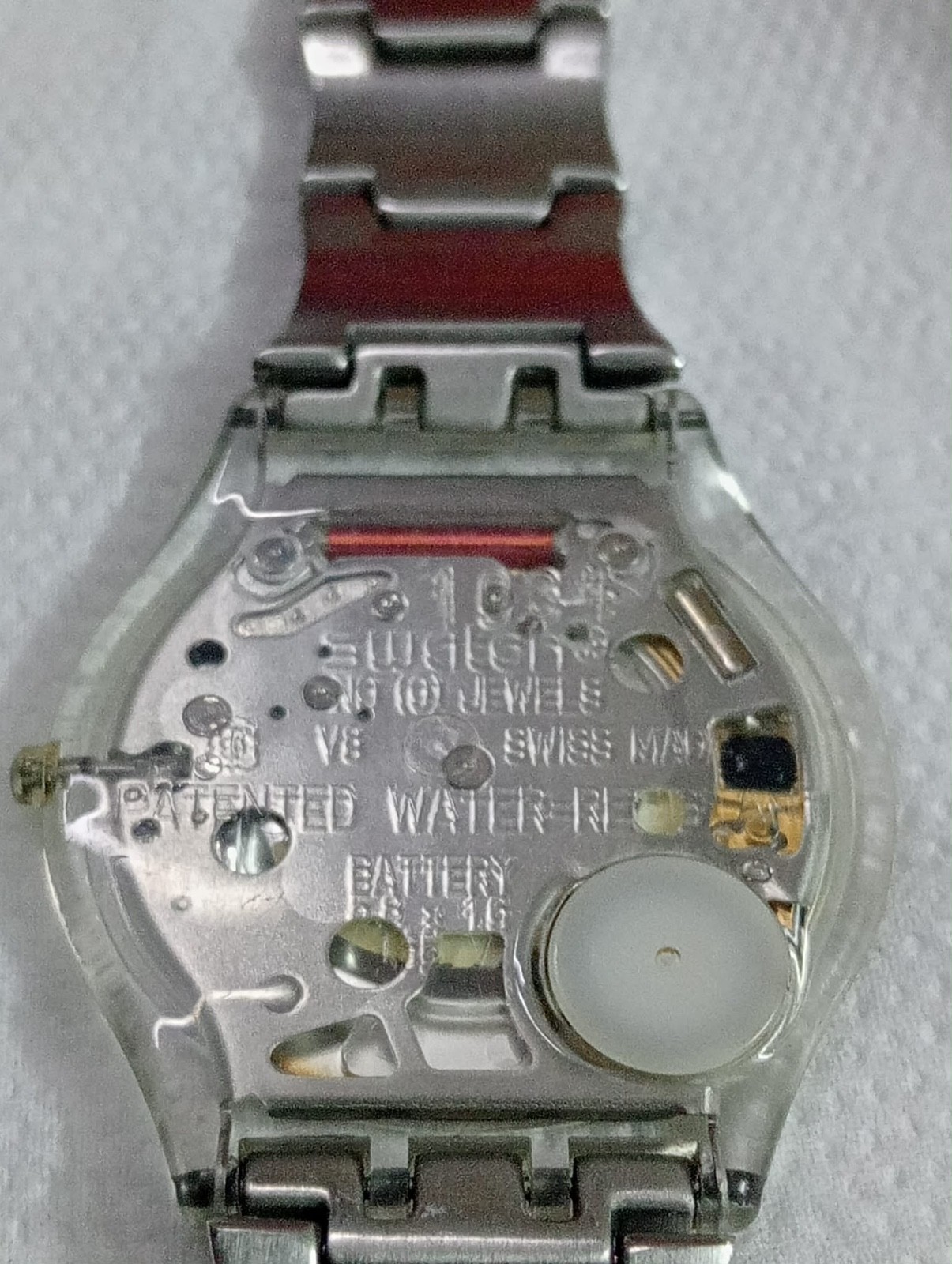 Swiss magic.. Swatch Skin (Floral Edition) Ultra-thin with a transparent and ele