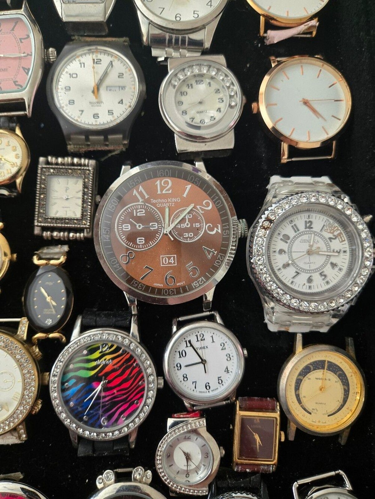 Watch Parts Craft Repair Broken Repurpose Vintage Fair Condition As Is Lot 2C