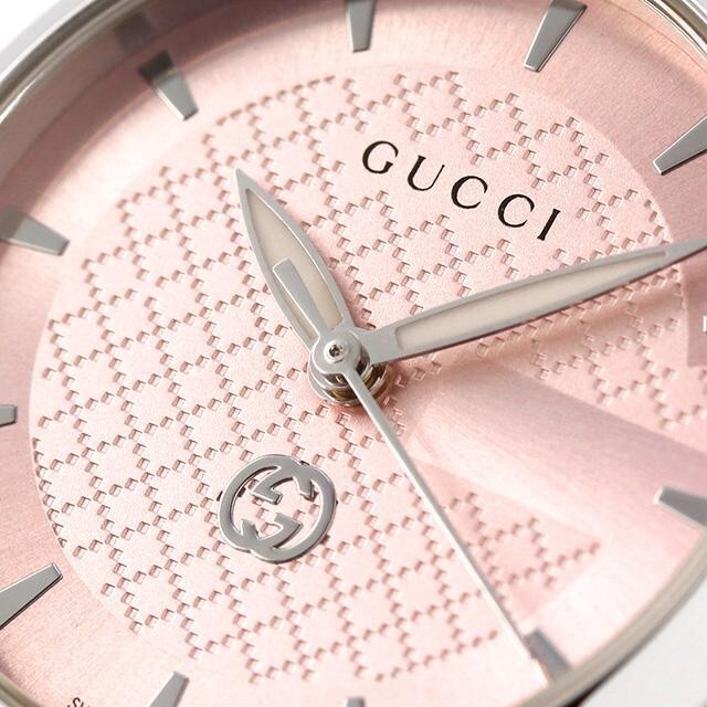 Gucci G-Timeless Women’s Pink Dial Watch Refurbished – YA1265047 ($1250 MSRP)
