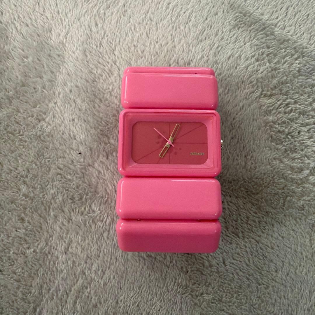 NIXON THE VEGA B4BC Watch Pink