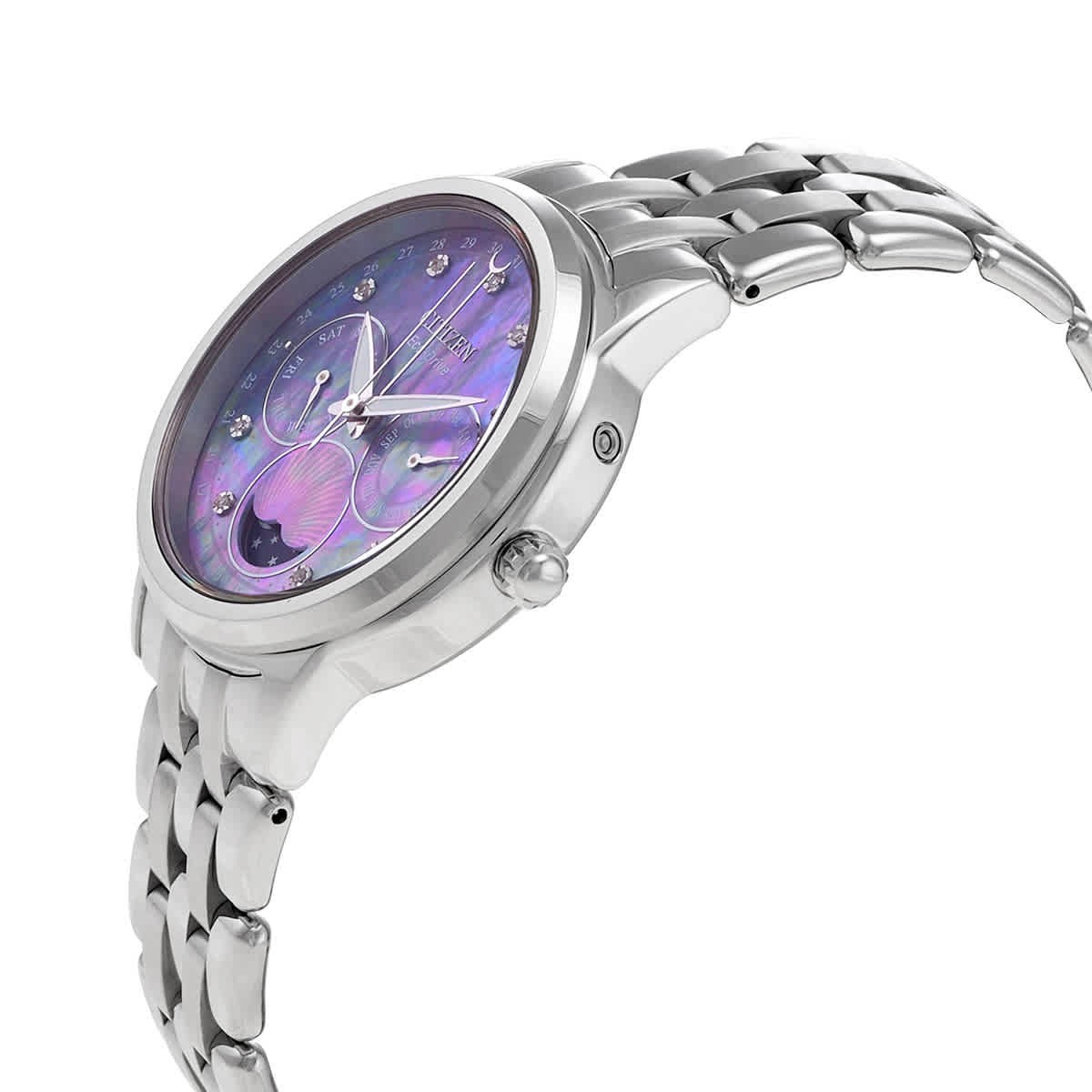 Citizen Calendrier Eco-Drive Chronograph Diamond Ladies Watch FD0000-52N
