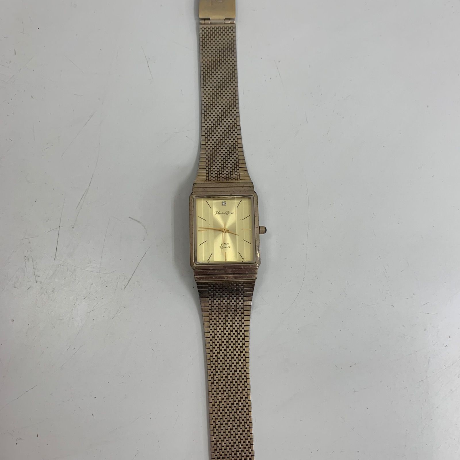 Planta Gente Men’s Watch Quartz Silver Used No Box Some Scratches