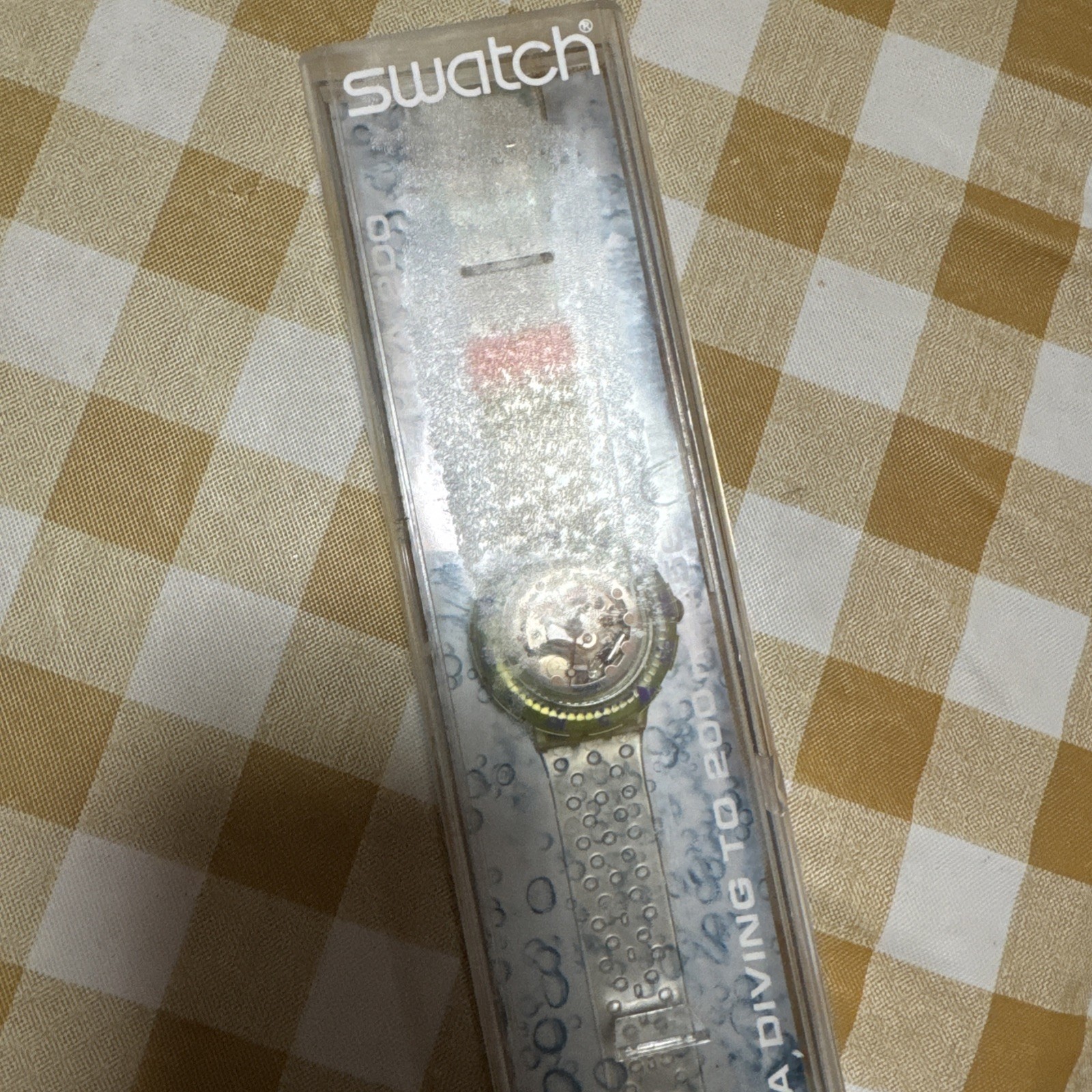 Swatch Scuba 200 SDK104 “Jelly Bubbles” Year 1992