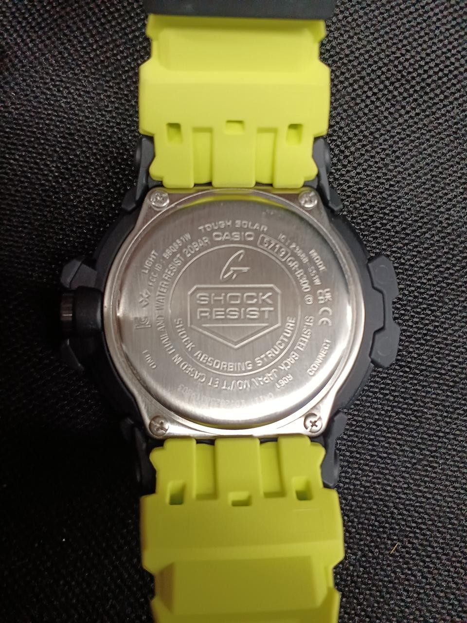CASIO G-SHOCK GR B300RY 1A9DR Black Solar Men Watch Auth Japan