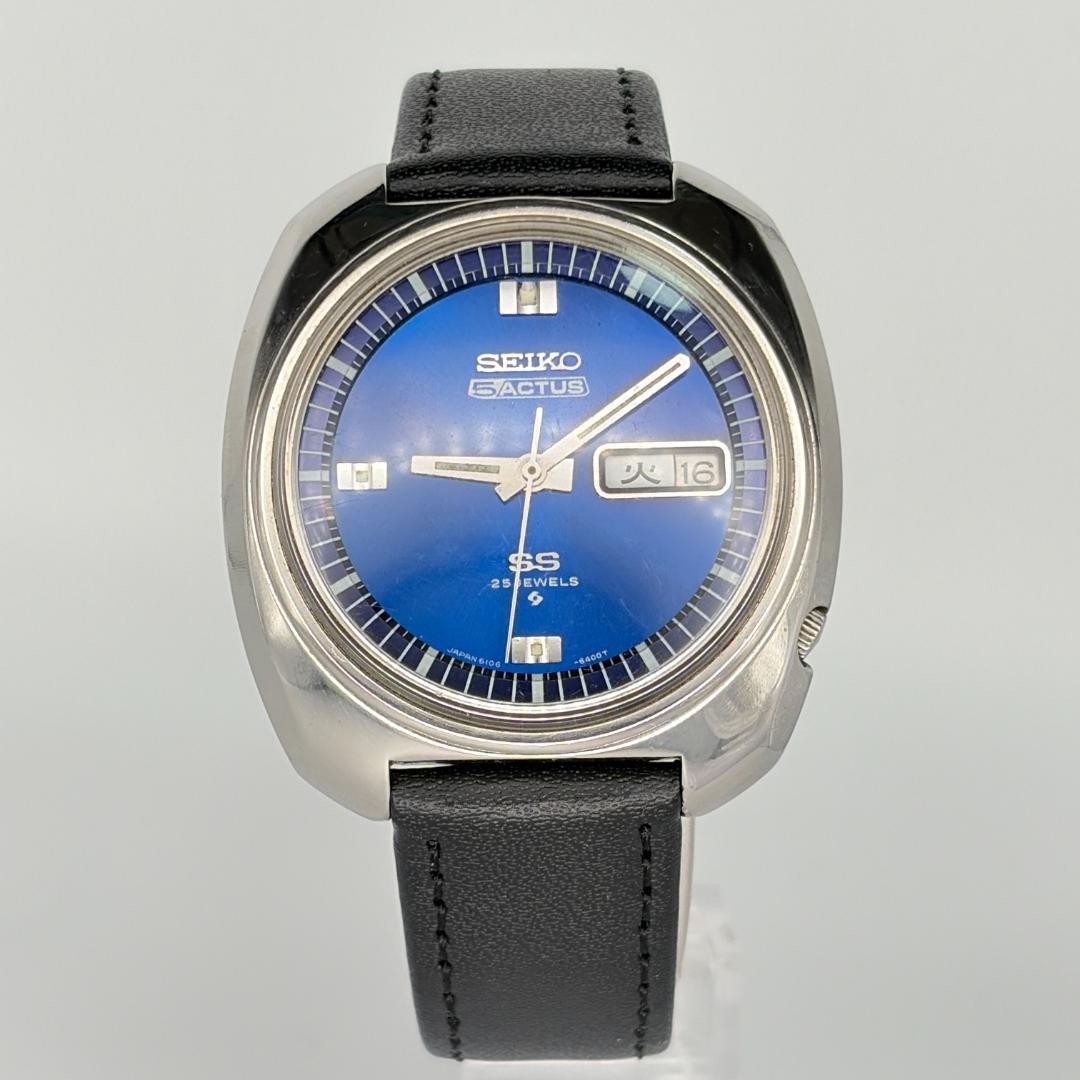 SEIKO 5 ACTUS Mechanical 6106 6400 Running From Japan