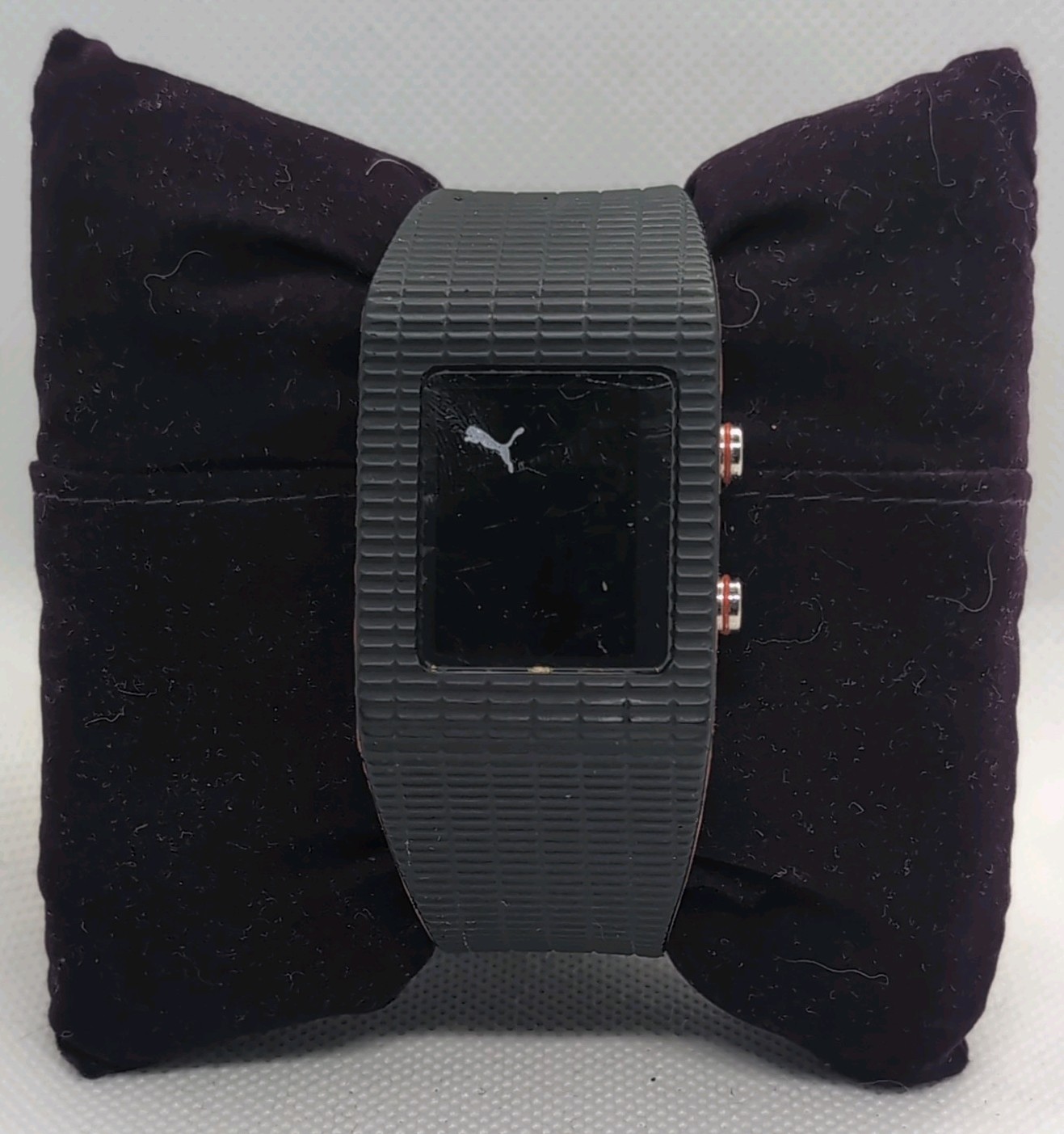 Puma Vega Unisex Plastic Rubber Digital Watch 30ATM Black Swiss Made D5