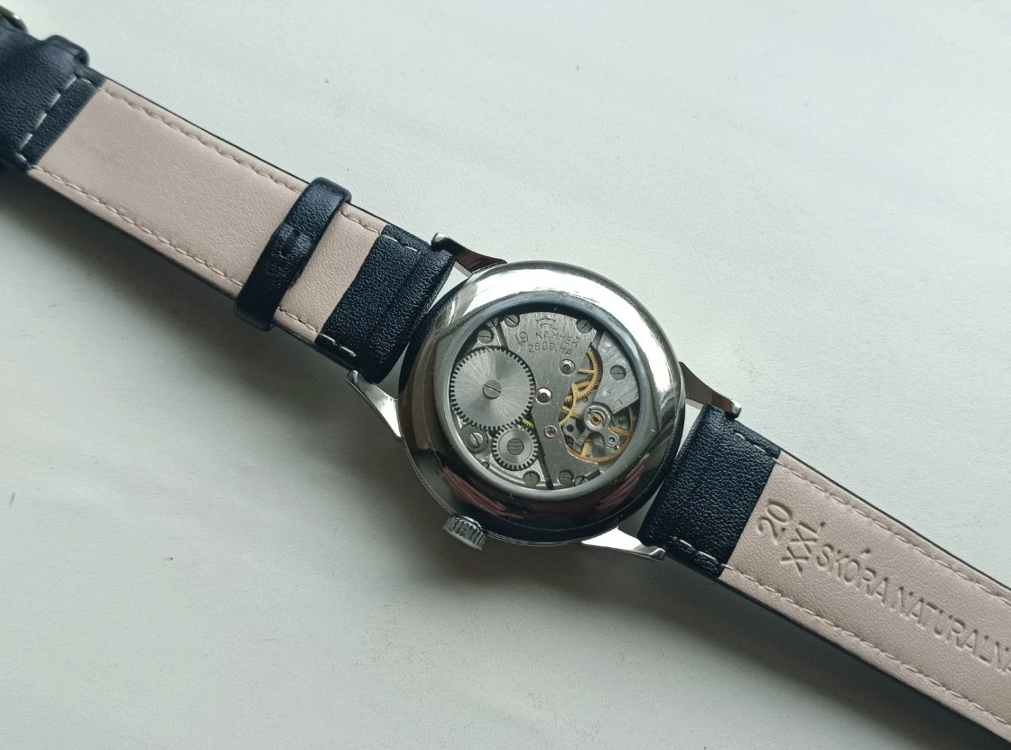 Wristwatch New Raketa 2609 Big Zero Watch USSR Soviet Mechanica serviced
