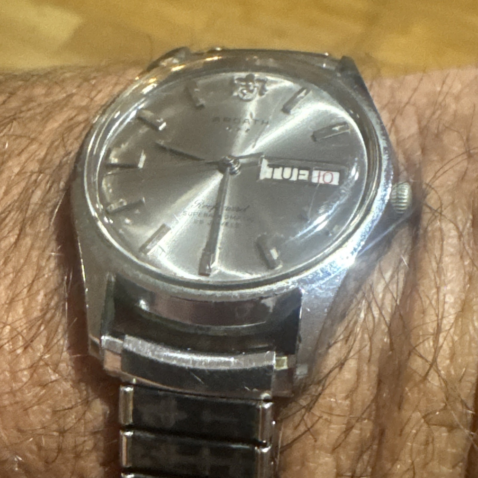 RELOJ ARDATH REEFGUARD SUPERAUTOMATIC CAL.AS1908 SWISS 25J 14251c Vintage Watch