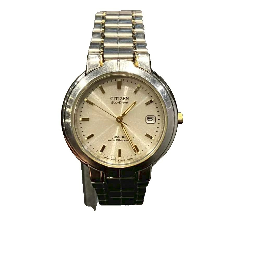 [A1R] Citizen Eco Drive Solar Silver Color Watch [r2t]