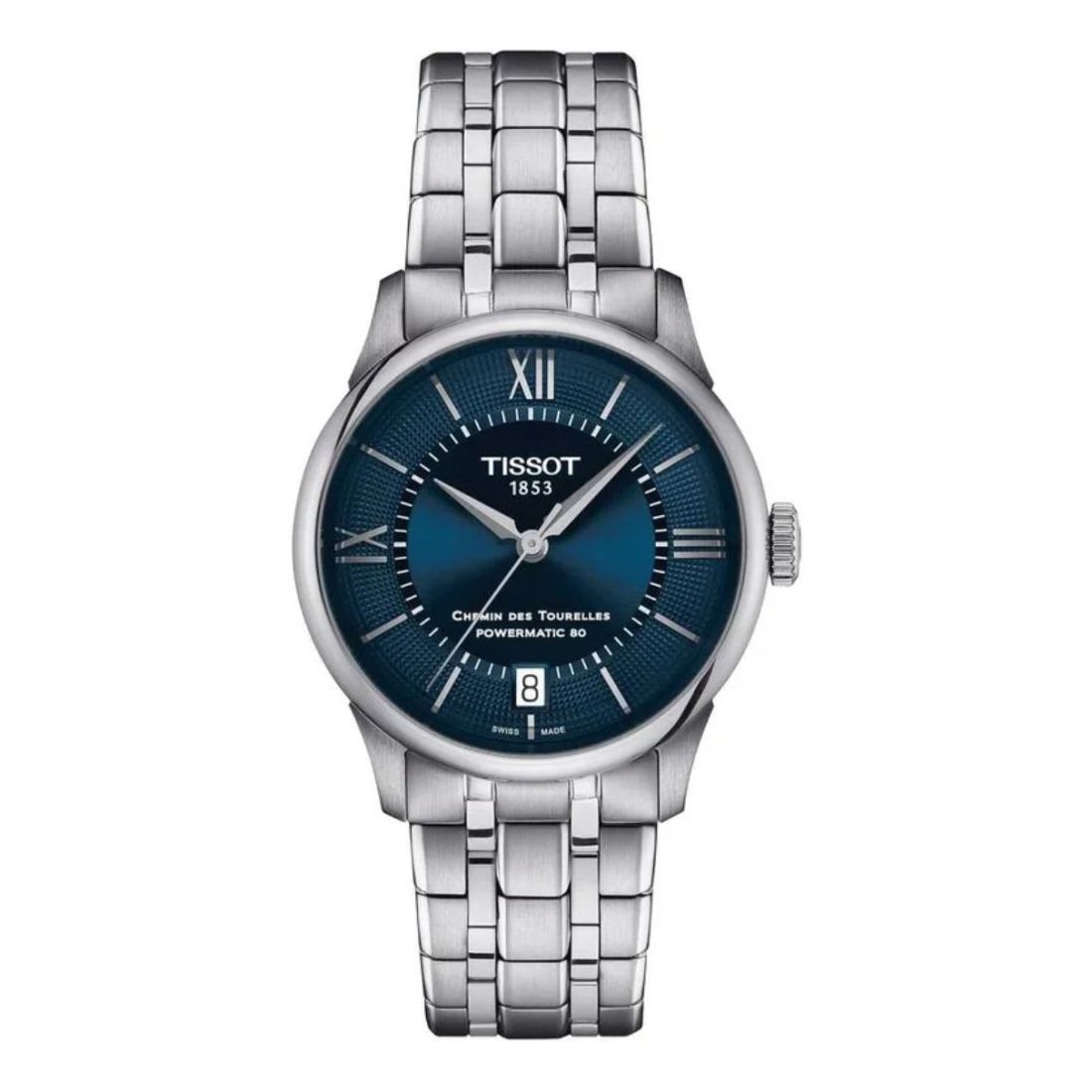 Tissot Chemin des Tourelles Women’s Blue Dial Automatic Watch T139.207.11.048.00