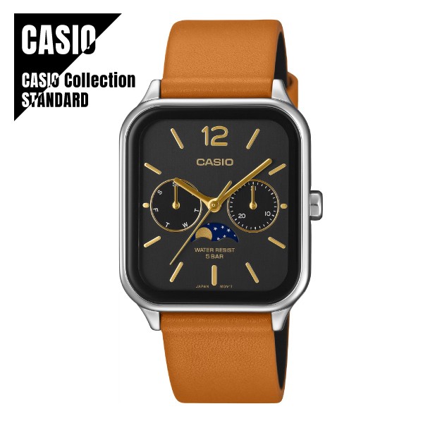 CASIO Collection STANDARD Analog Moon Phase Function MTP M305L 1AJF Watch for Me