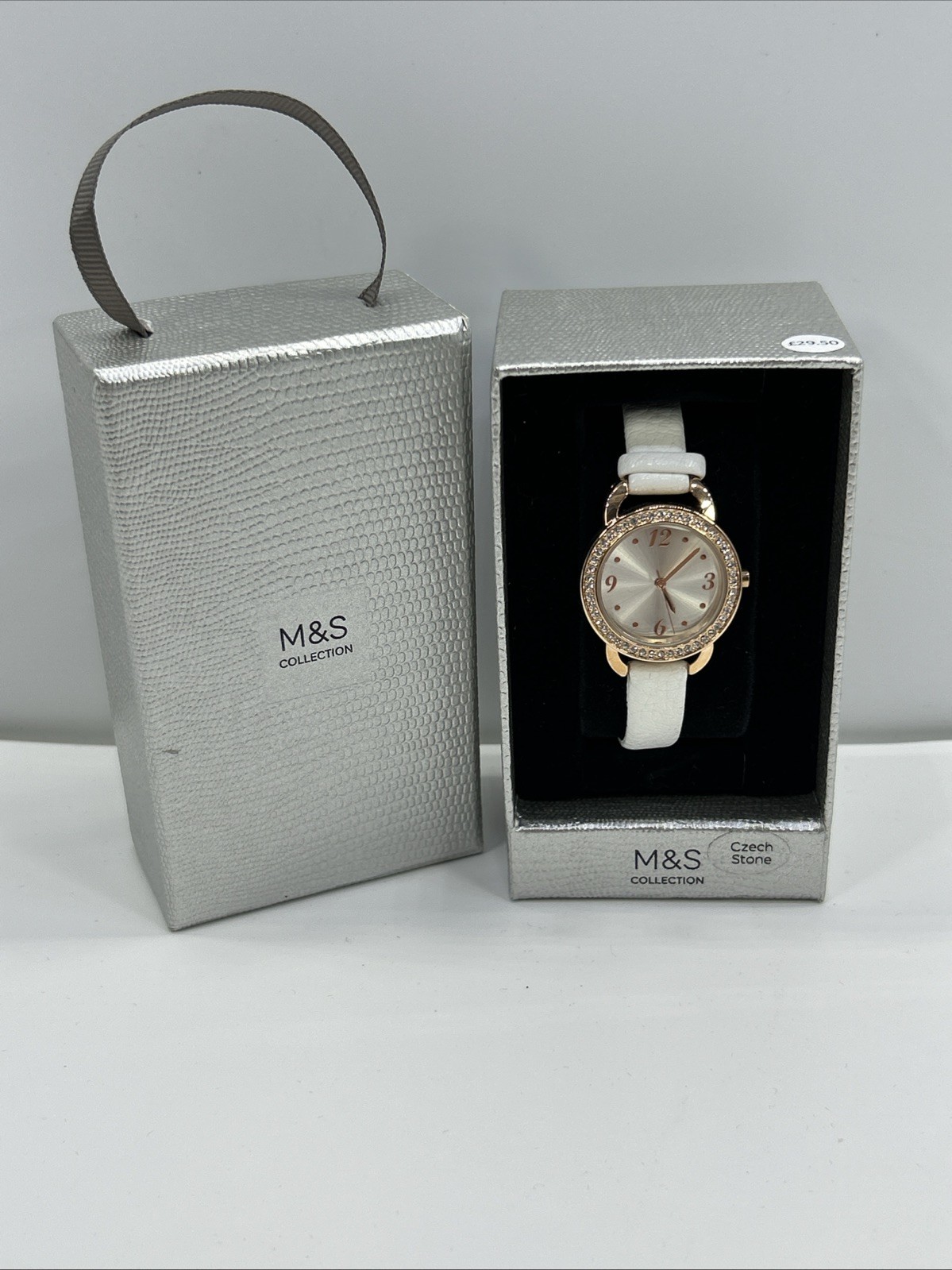 M&S Collection Gold Tone Czech Stone women’s Watch￼
