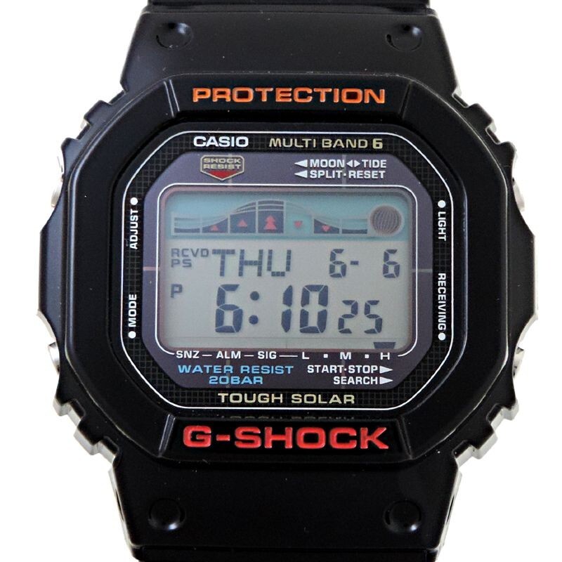 CASIO G-SHOCK G-LIDE GWX-5600-1JF Radio Solar Watch Black 42.8mm NEW