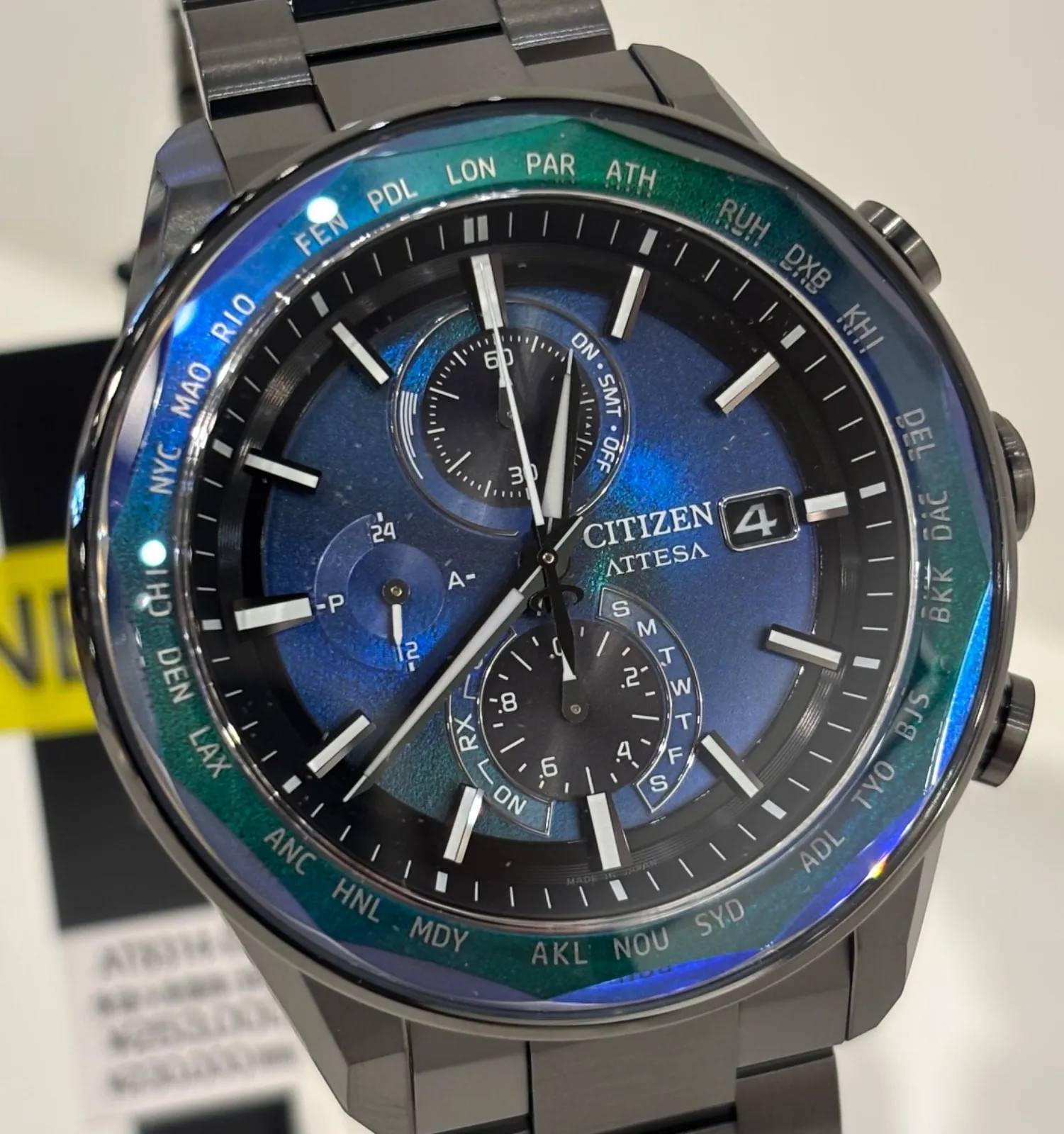 Citizen Ateesa AT8314-53L Limited Edition Men’s Analog Wristwatch Model Japan