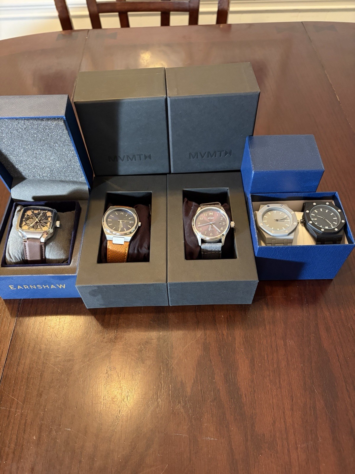 (Bulk Watch Lot) Earnshaw, MVMT, LorinChristian [Fashion, Rarely Worn, Men’s]
