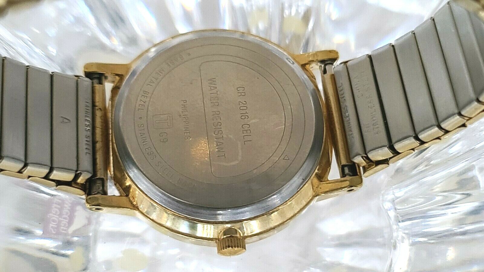 Vintage ACQUA Gold-Tone Water Resistant w/ Date Men’s Watch (978)