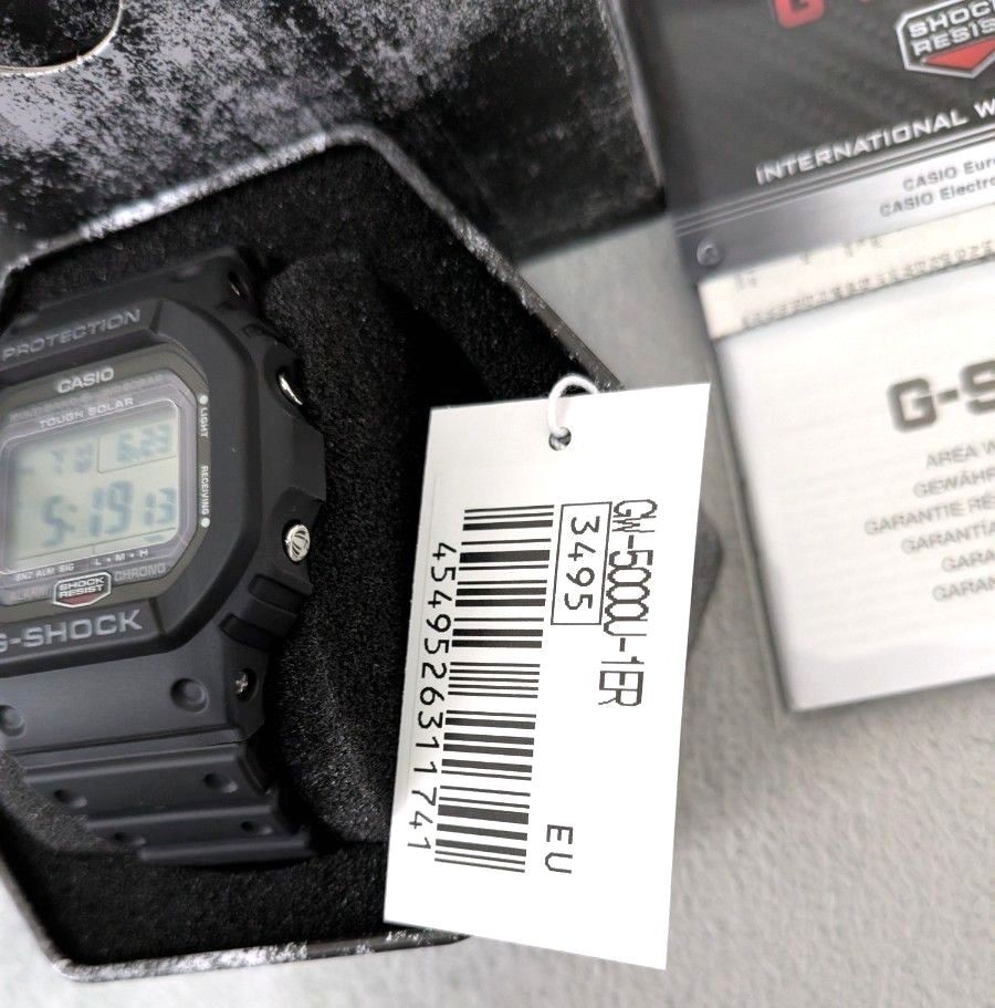 item CASIO G SHOCK GW 5000U 1ER Radio Solar Screw back Super
