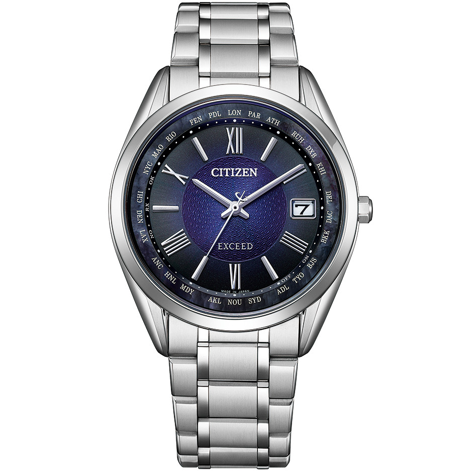 CITIZEN EXCEED CB1150-67L Titanium Eco-Drive Radio Solar Limited Watch 38.4mm