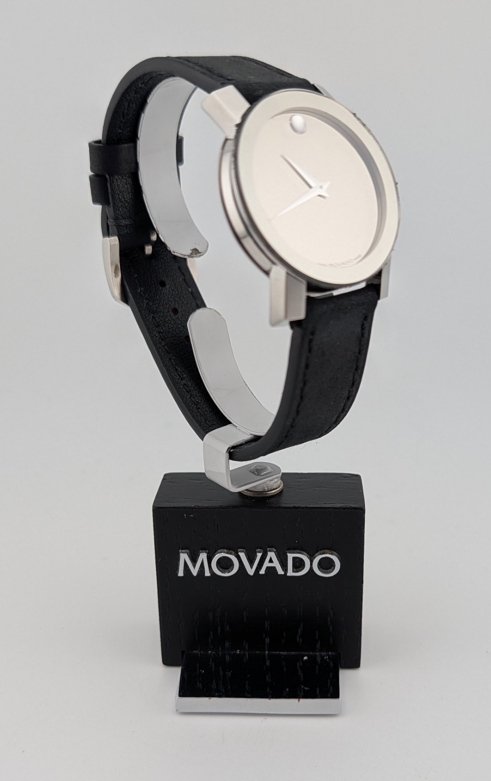 Movado Men’s Sapphire Mirror Bezel/Dial; Model #84.G1.2896 ~New Movement/Crystal