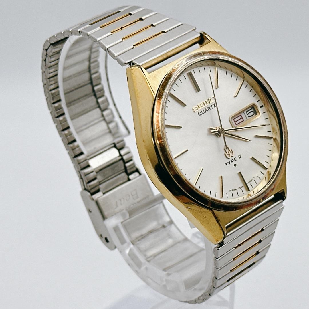 Seiko 7546-8000 Day-Date Mens Watch