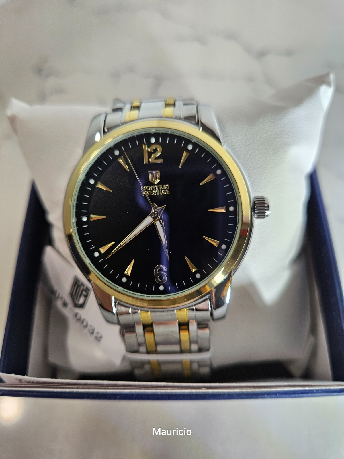 MONTRES PRESTIGE INVICTA MEN’S WATCH-41MM, STEEL GOLD NEW WITH BOX AND TAGS