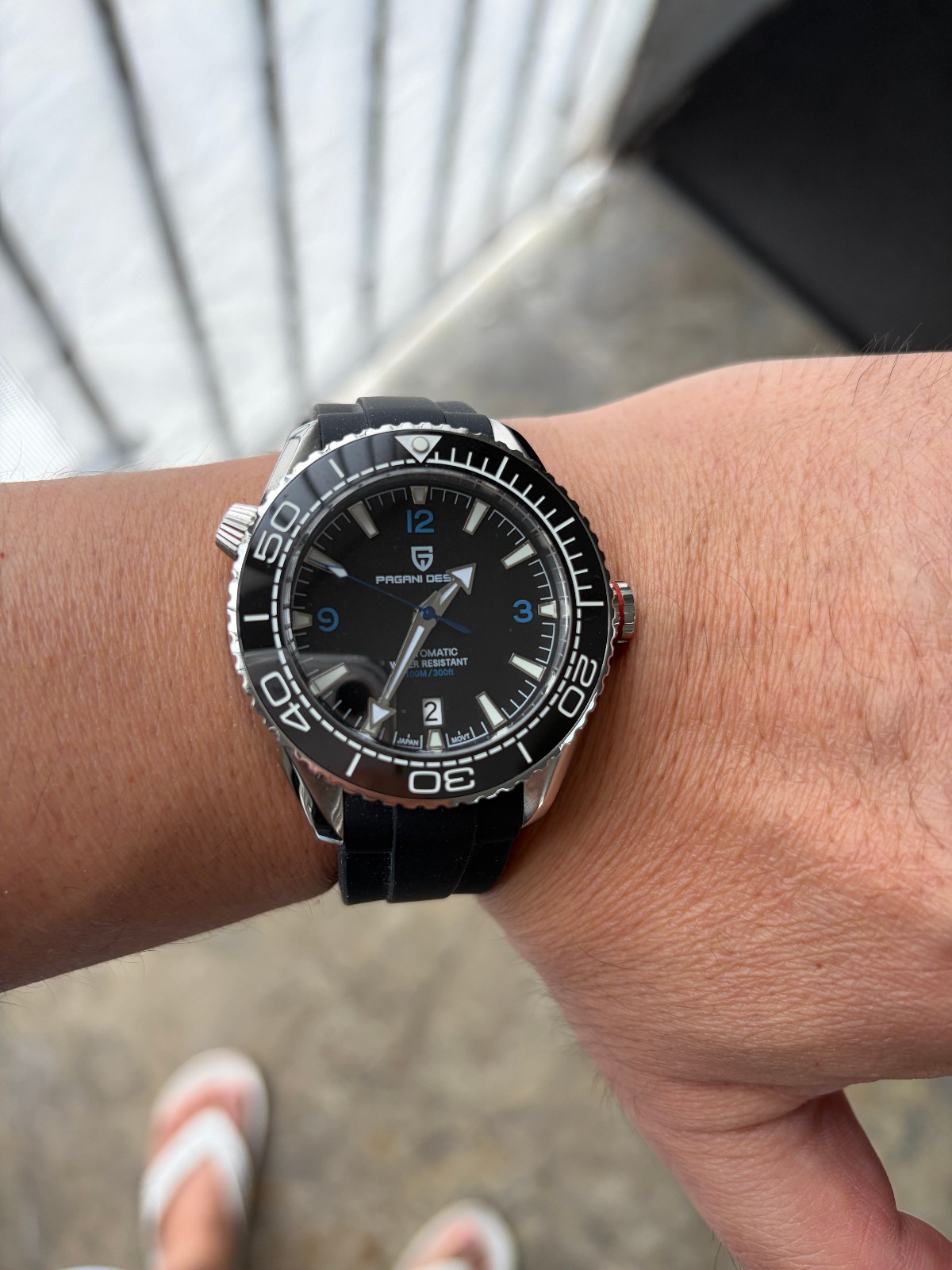 PAGANI DESIGN PD-1679 Men Automatic Watch – Excellent Condition!
