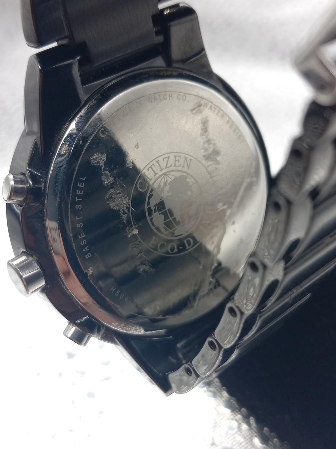Citizen Axiom Eco-Drive Men’s Black Watch – AT224557E 39666-2 Sh