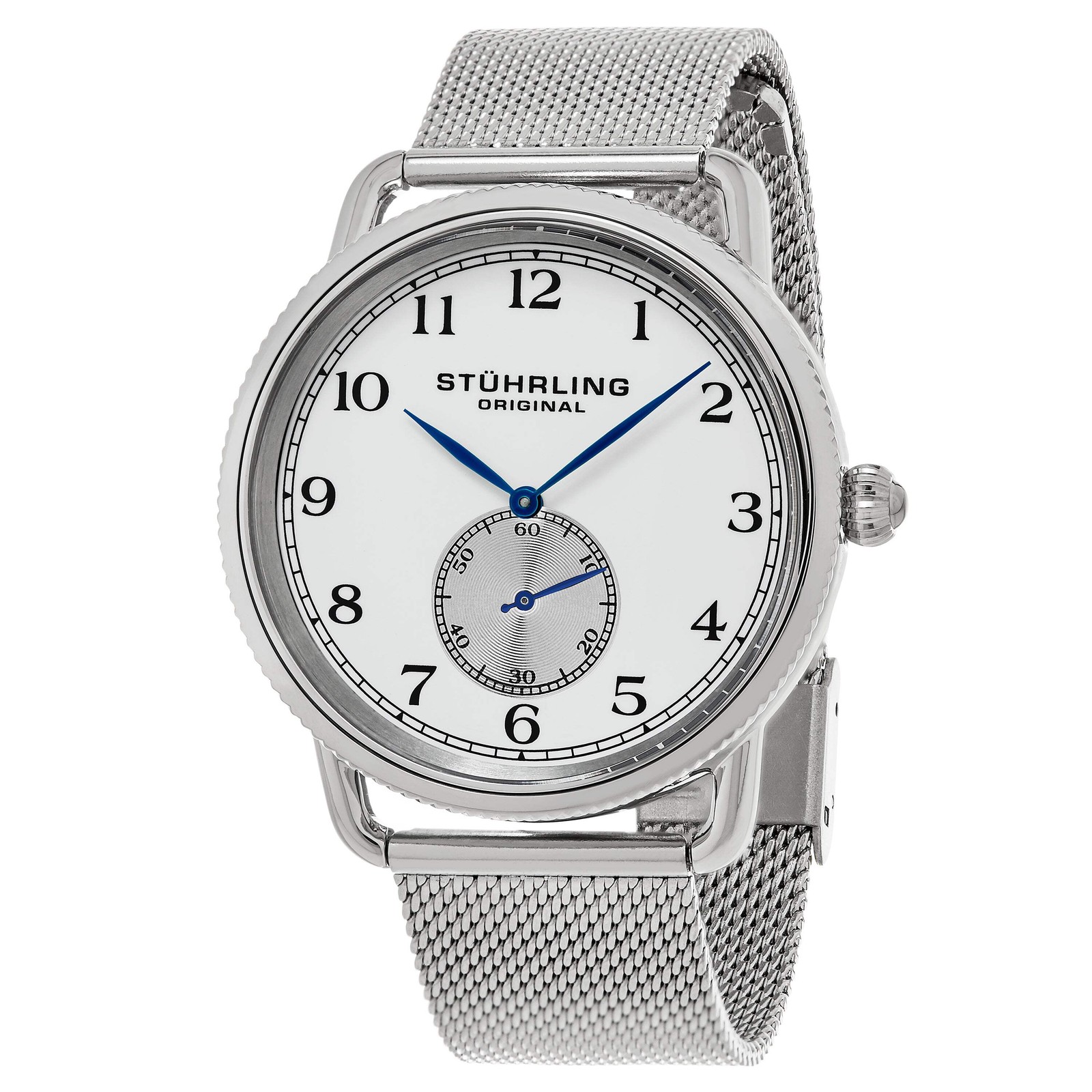 Symphony Silver/Stainless Steel/White Dial/Silver Case | White Dial Wristwatch 2