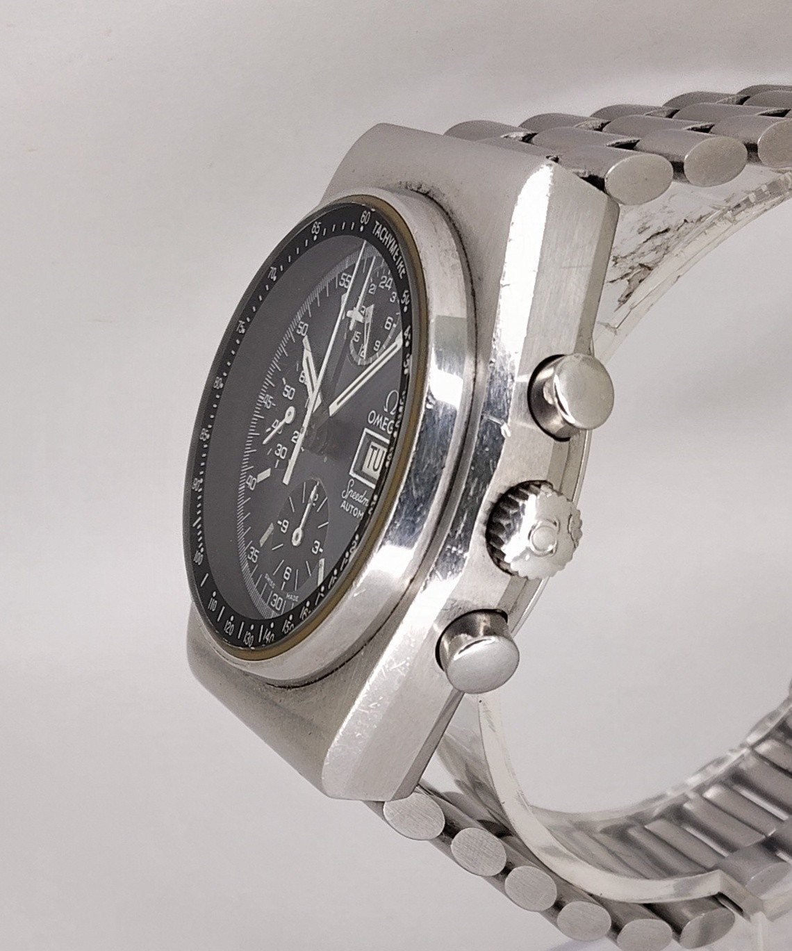 OMEGA Speedmaster Mark 4.5 Blue sunburst dial 176.0015 fully serviced unpolished